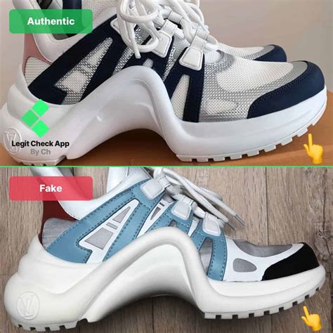 louis vuitton archlight sneakers real or fake|louis vuitton reflective sneakers.